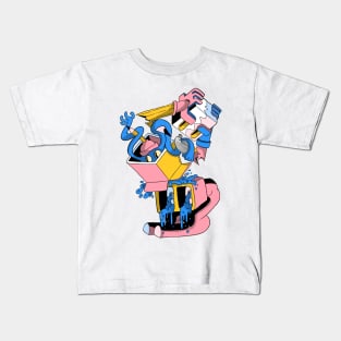 Pop Art Block Kids T-Shirt